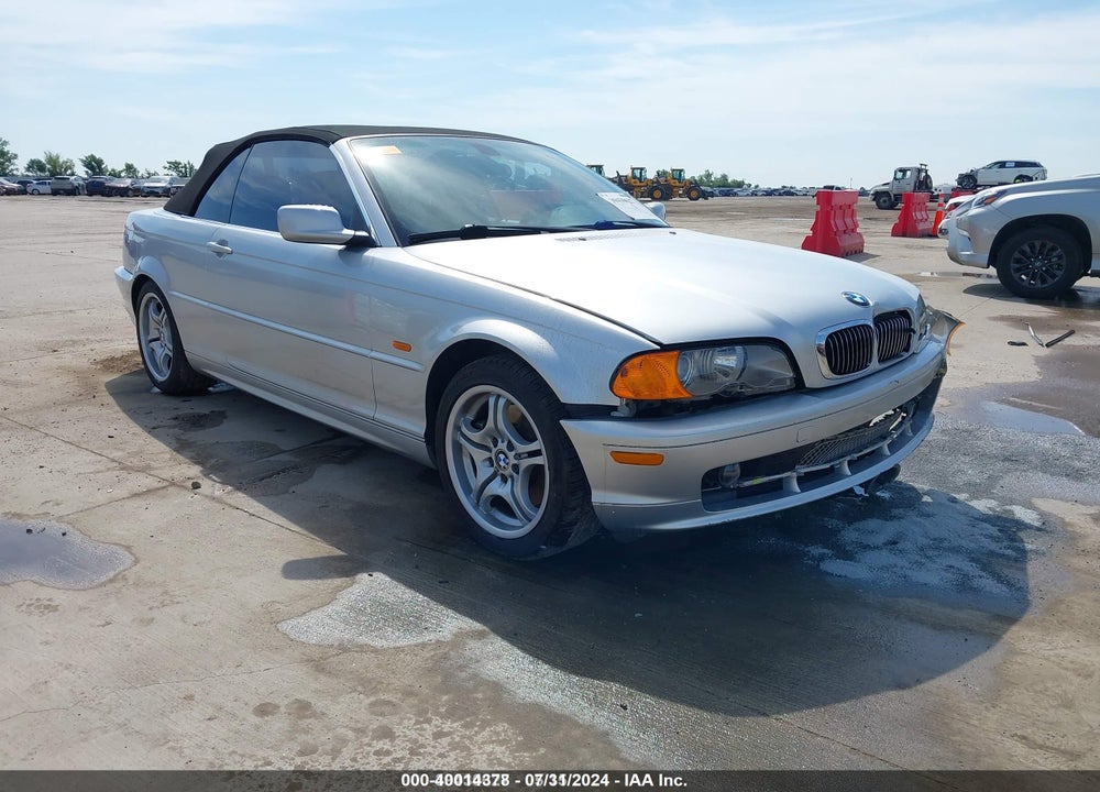 2001 BMW 330CI VIN: WBABS53421JU80453