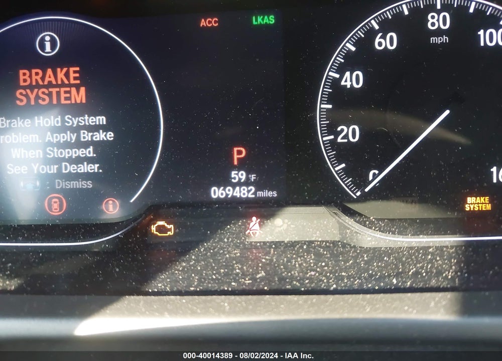 2019 HONDA ACCORD EX-L VIN: 1HGCV1F55KA068123