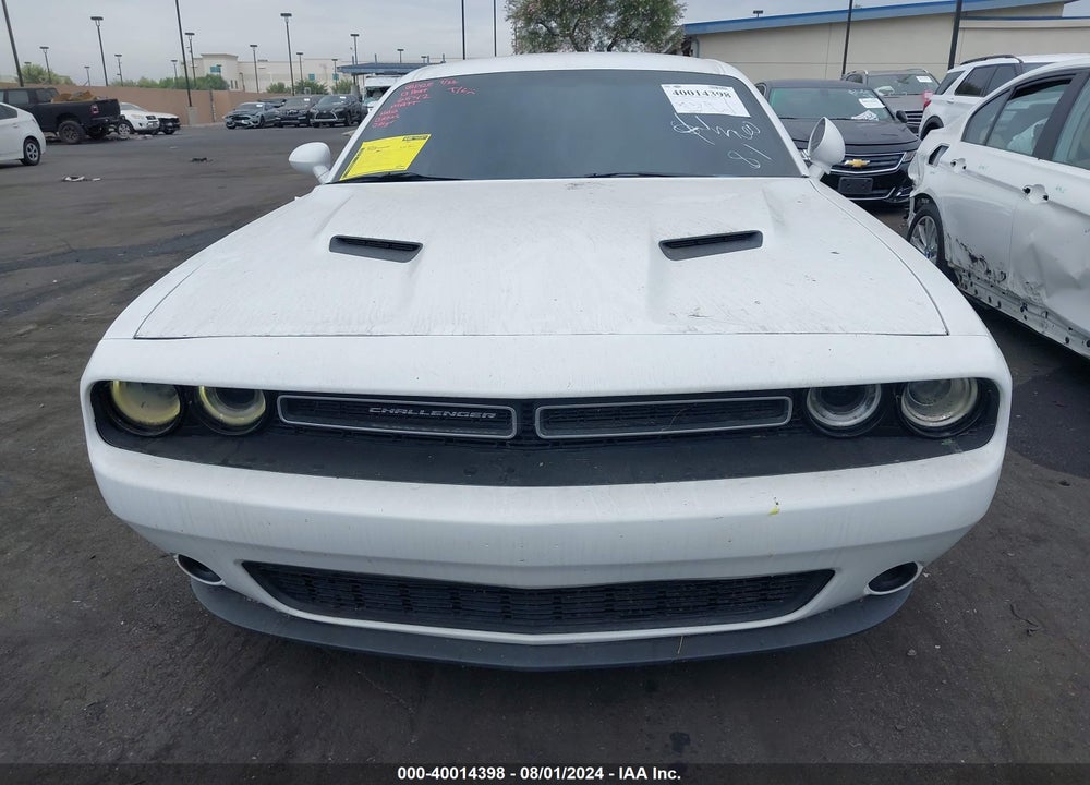 2015 DODGE CHALLENGER SXT VIN: 2C3CDZAGXFH706709