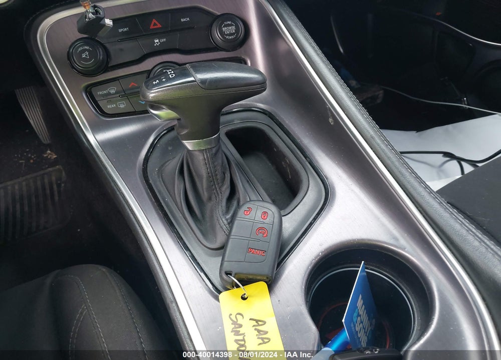 2015 DODGE CHALLENGER SXT VIN: 2C3CDZAGXFH706709