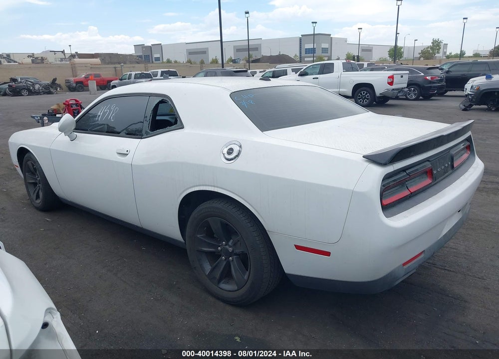 2015 DODGE CHALLENGER SXT VIN: 2C3CDZAGXFH706709