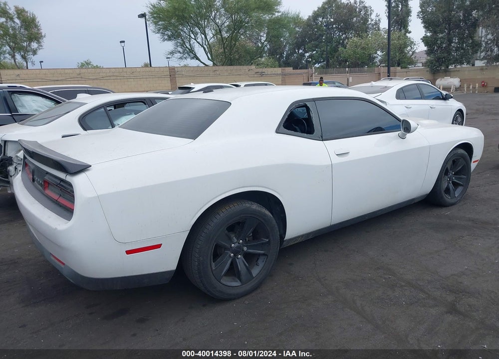 2015 DODGE CHALLENGER SXT VIN: 2C3CDZAGXFH706709