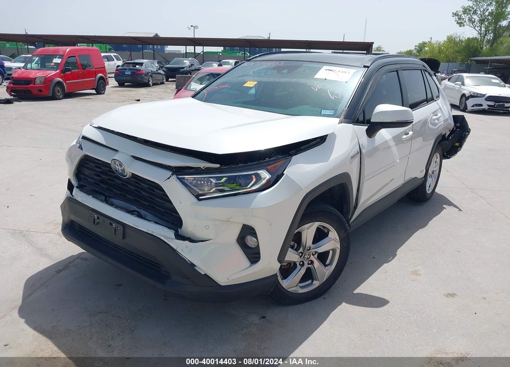 2021 TOYOTA RAV4 HYBRID XLE PREMIUM VIN: 2T3B6RFV3MW029489