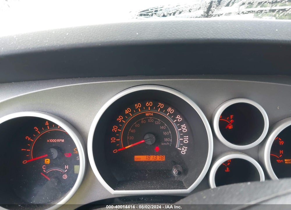 2012 TOYOTA TUNDRA GRADE 5.7L V8 VIN: 5TFUW5F18CX213495