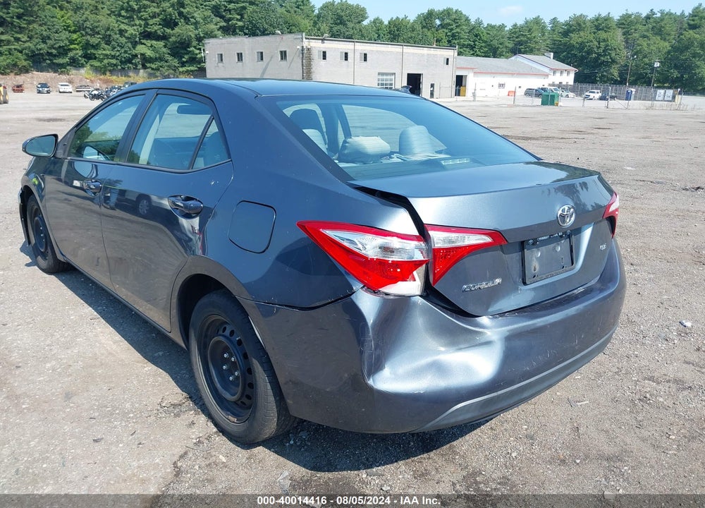 2014 TOYOTA COROLLA LE VIN: 5YFBURHE2EP116802