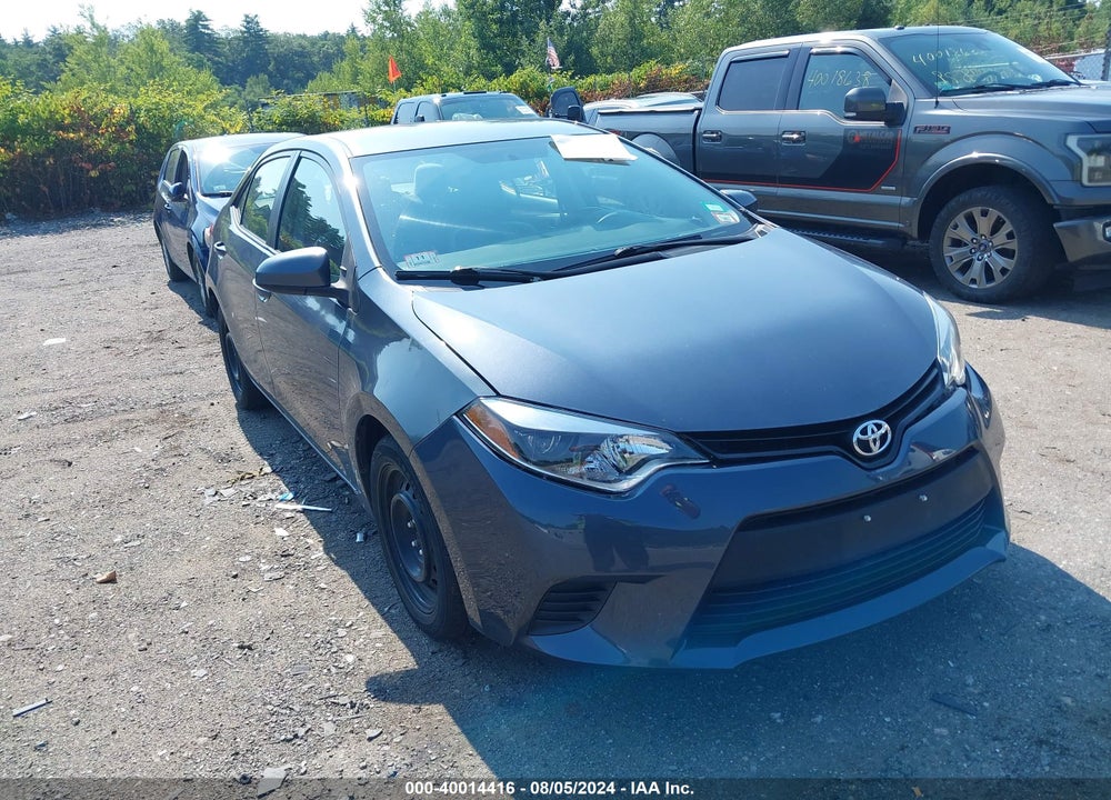 2014 TOYOTA COROLLA LE VIN: 5YFBURHE2EP116802