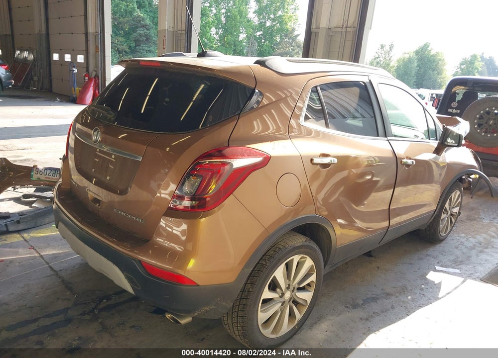 2017 BUICK ENCORE PREFERRED VIN: KL4CJASB6HB079991