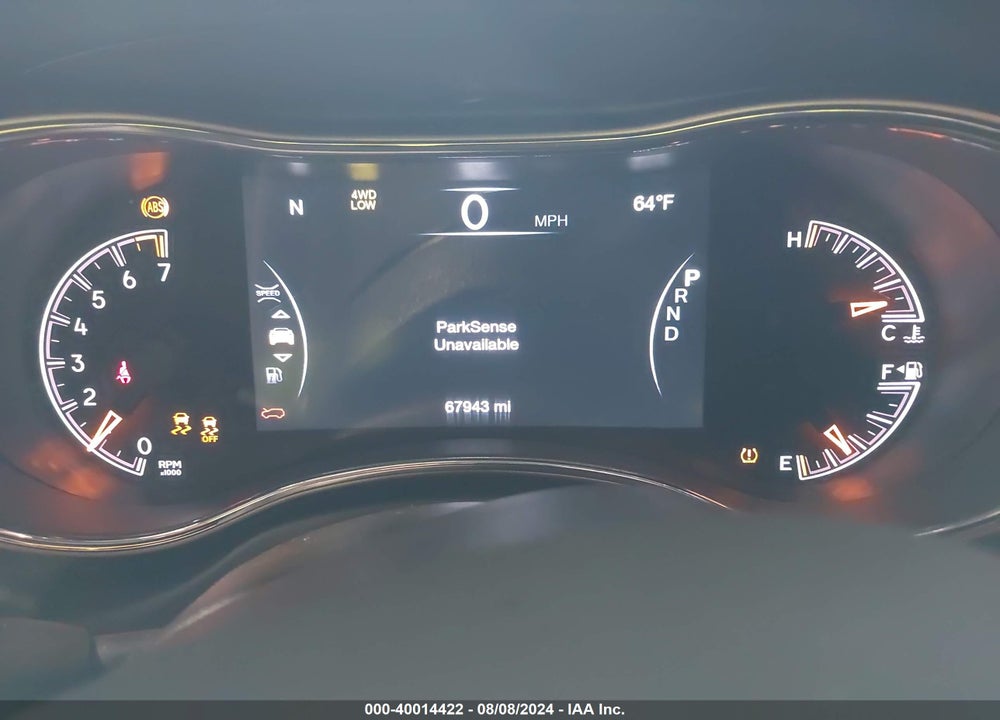 2019 JEEP GRAND CHEROKEE LIMITED X 4X4 VIN: 1C4RJFBG6KC841288