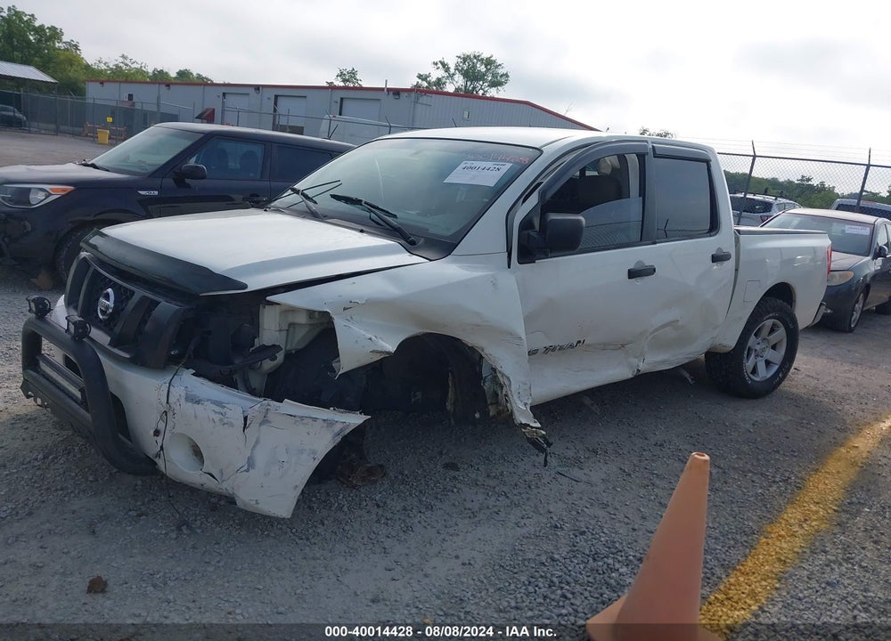 2010 NISSAN TITAN XE VIN: 1N6BA0EJ9AN302153