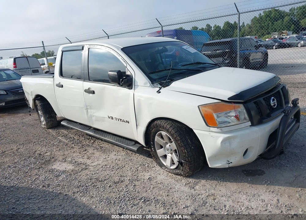 2010 NISSAN TITAN XE VIN: 1N6BA0EJ9AN302153