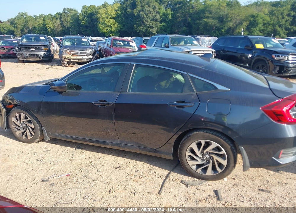 2018 HONDA CIVIC EX VIN: 2HGFC2F70JH505312