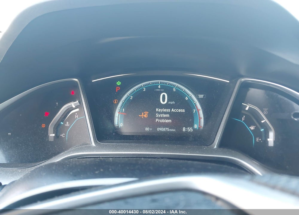 2018 HONDA CIVIC EX VIN: 2HGFC2F70JH505312