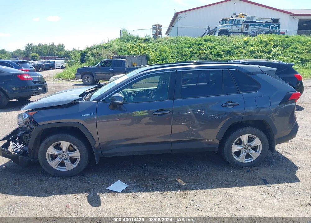 2019 TOYOTA RAV4 HYBRID XLE VIN: JTMRWRFV3KD029534