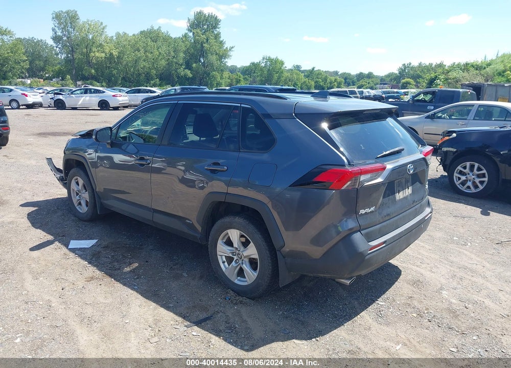 2019 TOYOTA RAV4 HYBRID XLE VIN: JTMRWRFV3KD029534