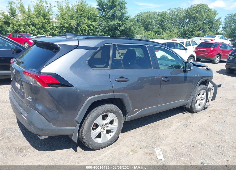 2019 TOYOTA RAV4 HYBRID XLE VIN: JTMRWRFV3KD029534