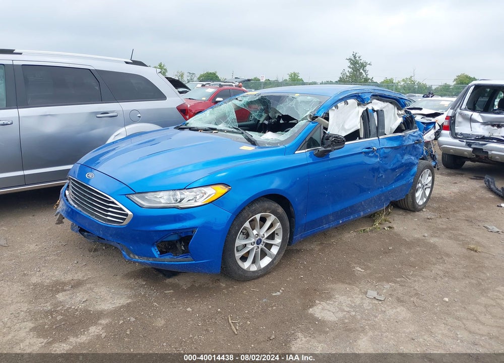 2019 FORD FUSION VIN: 3FA6P0HD4KR282309