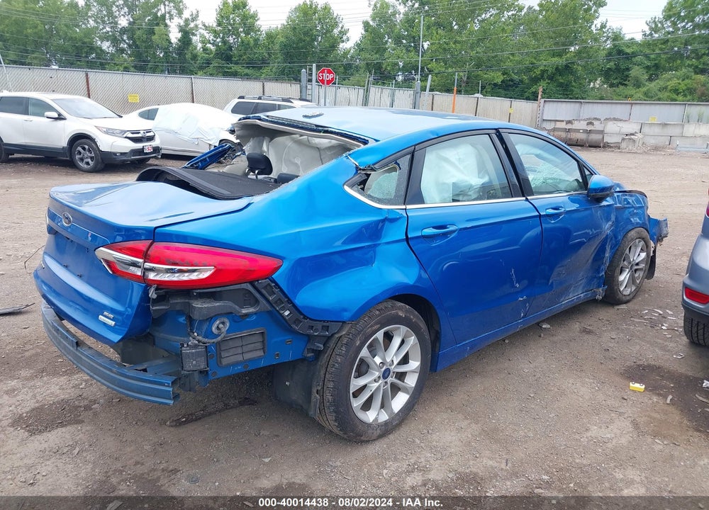 2019 FORD FUSION VIN: 3FA6P0HD4KR282309
