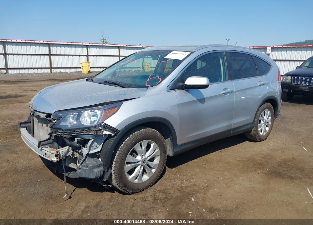 2014 HONDA CR-V EX-L VIN: 5J6RM4H76EL060773