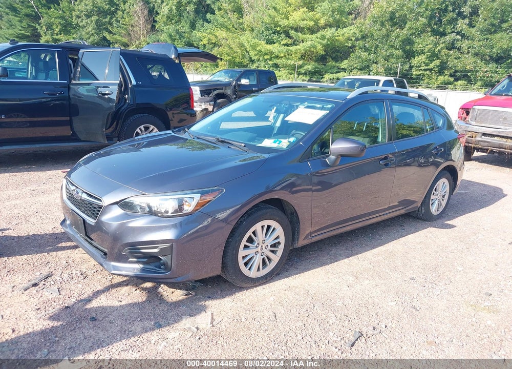 2017 SUBARU IMPREZA 2.0I PREMIUM VIN: 4S3GTAB61H3745461