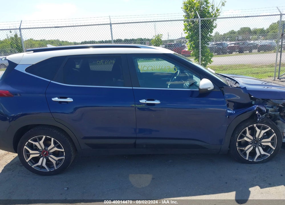 2022 KIA SELTOS SX TURBO VIN: KNDETCA25N7305989