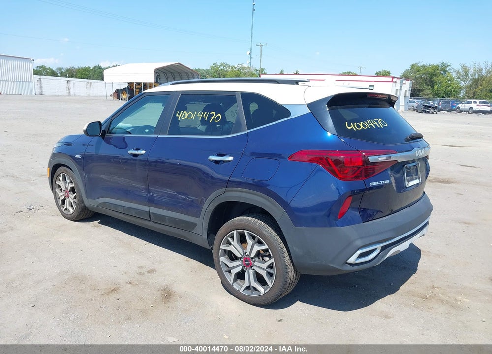 2022 KIA SELTOS SX TURBO VIN: KNDETCA25N7305989