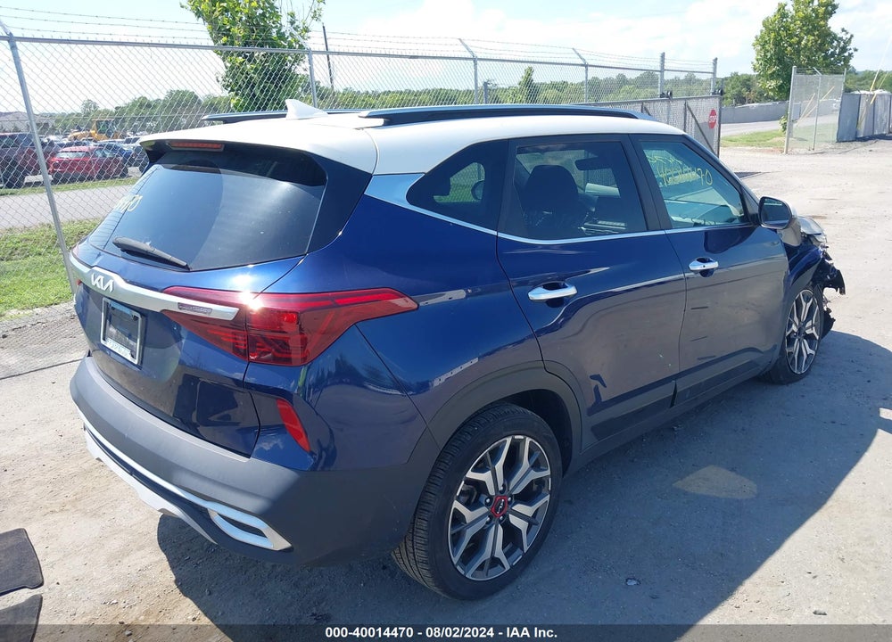 2022 KIA SELTOS SX TURBO VIN: KNDETCA25N7305989