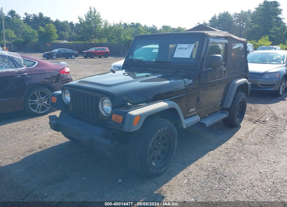 2003 JEEP WRANGLER SE VIN: 1J4FA29193P346469