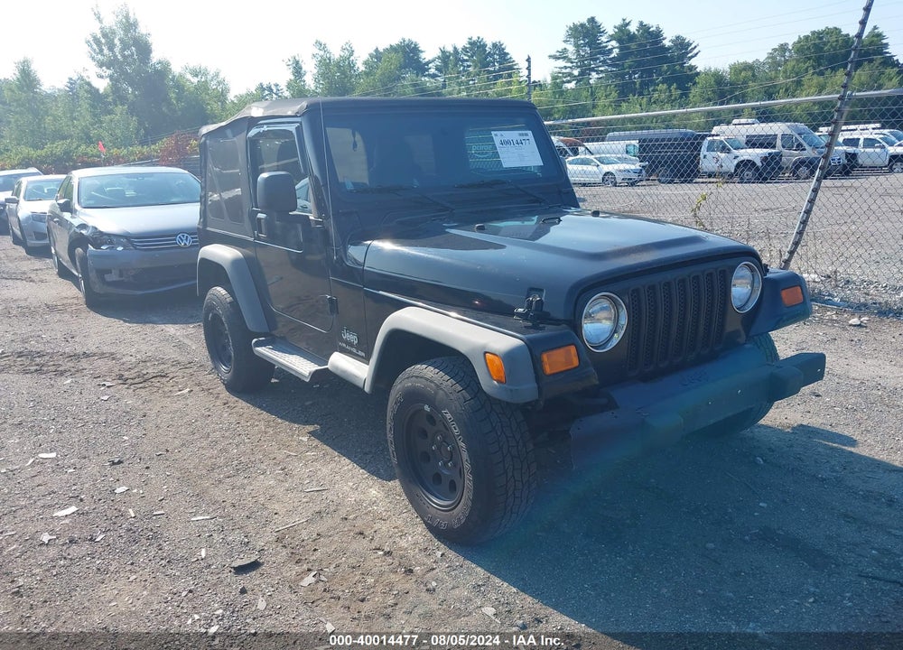 2003 JEEP WRANGLER SE VIN: 1J4FA29193P346469