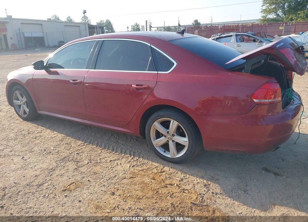 2015 VOLKSWAGEN PASSAT 1.8T LIMITED EDITION VIN: 1VWAS7A35FC119294