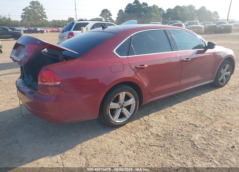 2015 VOLKSWAGEN PASSAT 1.8T LIMITED EDITION VIN: 1VWAS7A35FC119294