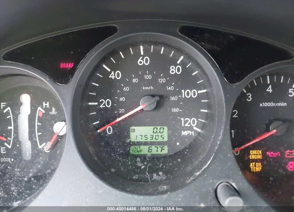 2003 SUBARU FORESTER XS VIN: JF1SG65673H742847