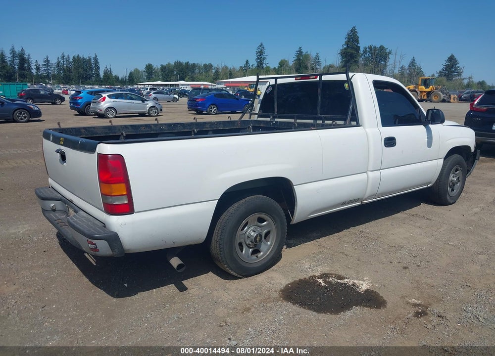 1999 CHEVROLET SILVERADO 1500 VIN: 1GCEC14W6XE161810