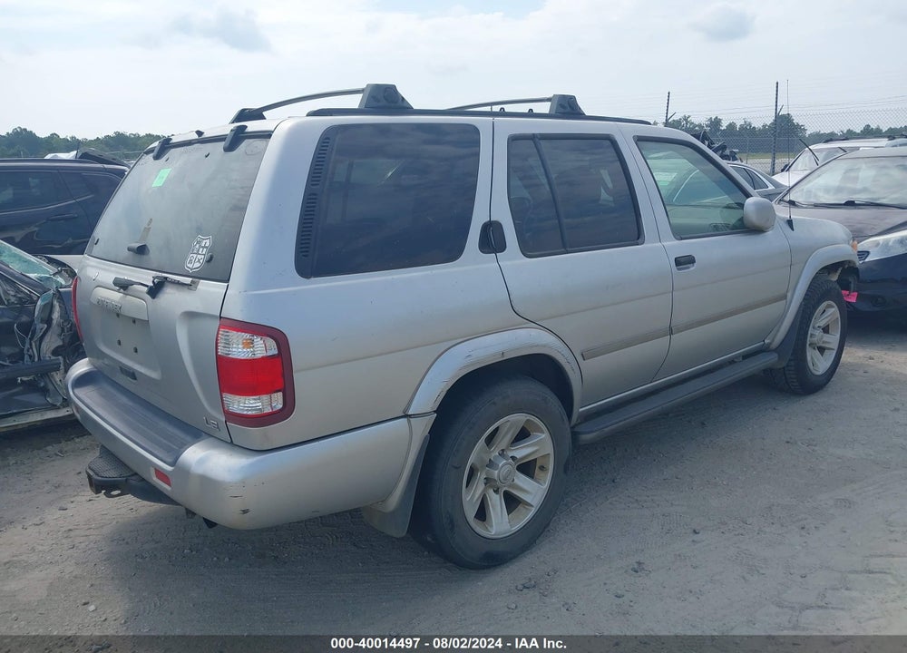 2003 NISSAN PATHFINDER LE VIN: JN8DR09Y23W825317