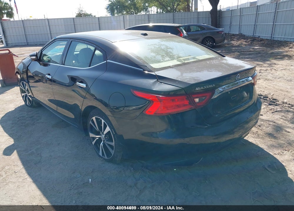 2018 NISSAN MAXIMA 3.5 SV VIN: 1N4AA6AP1JC407850