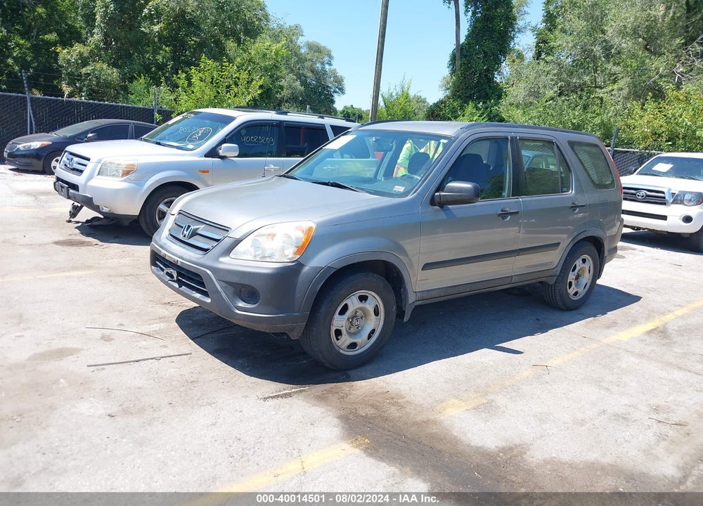 2006 HONDA CR-V LX VIN: JHLRD78556C021182