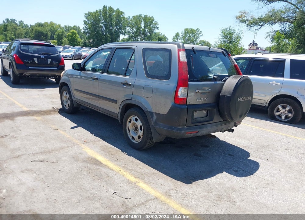 2006 HONDA CR-V LX VIN: JHLRD78556C021182