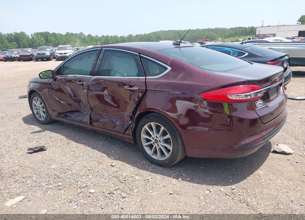 2017 FORD FUSION SE VIN: 3FA6P0HD2HR309192
