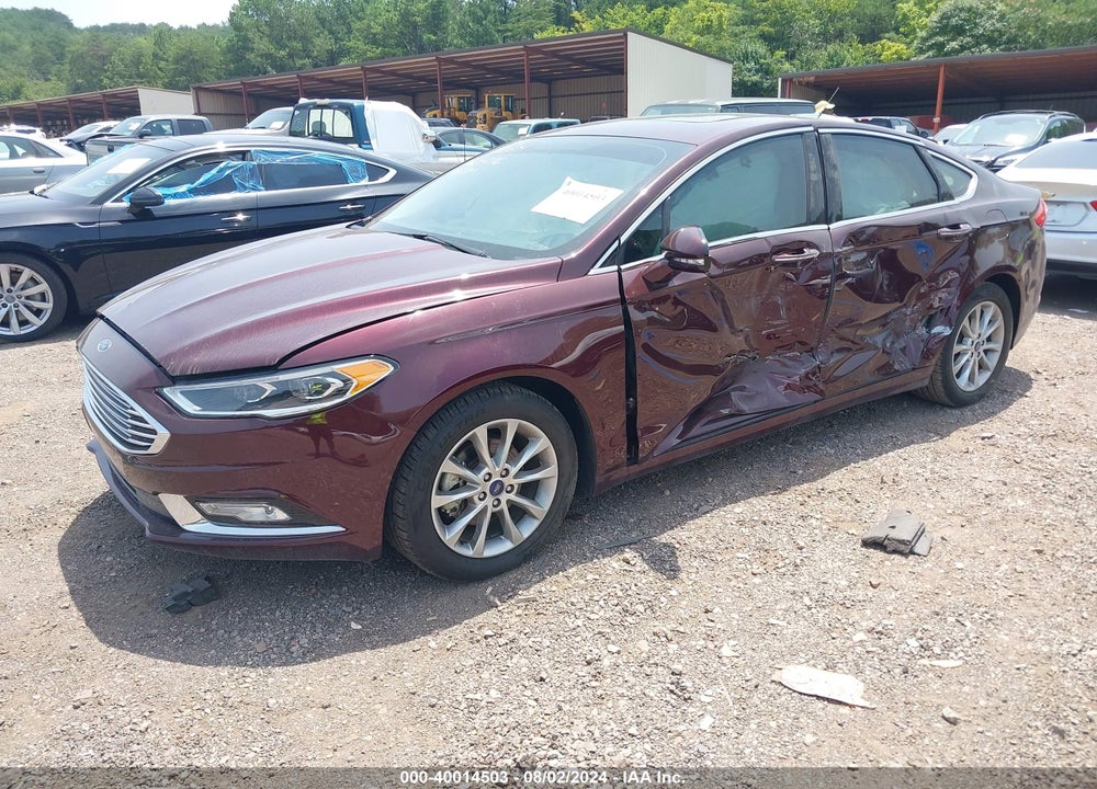 2017 FORD FUSION SE VIN: 3FA6P0HD2HR309192