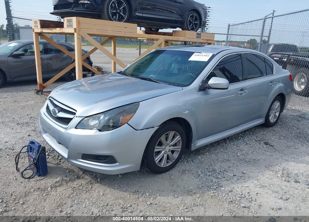 2012 SUBARU LEGACY 2.5I PREMIUM VIN: 4S3BMBG6XC3015935