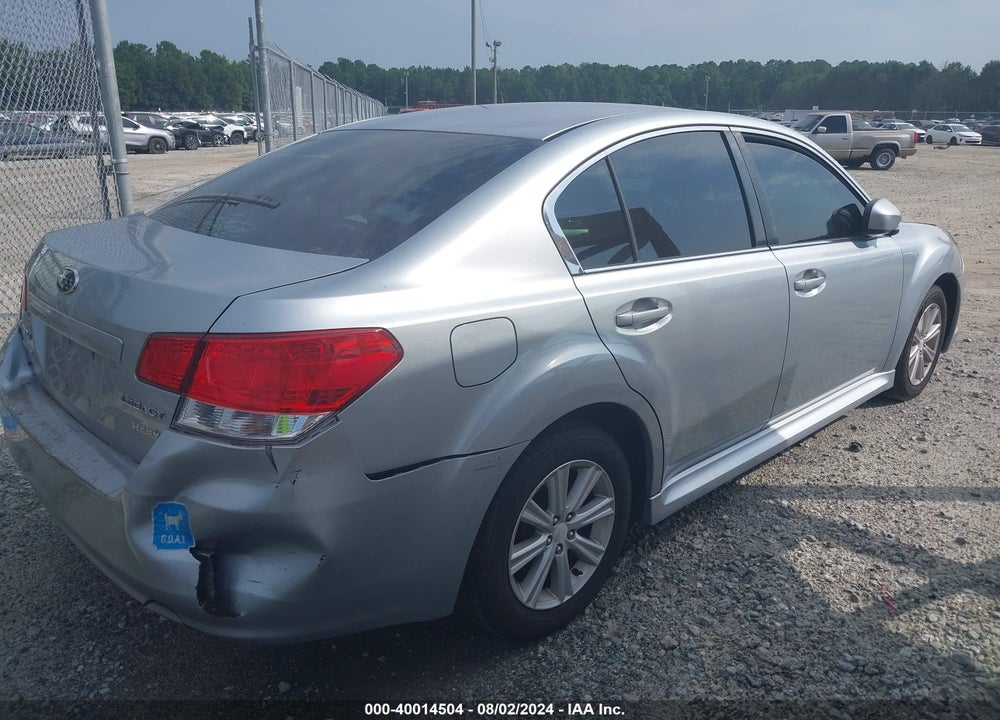 2012 SUBARU LEGACY 2.5I PREMIUM VIN: 4S3BMBG6XC3015935