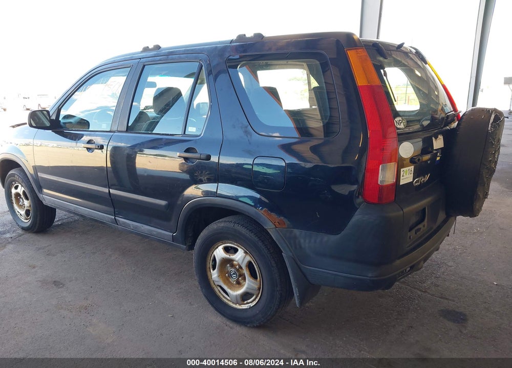 2003 HONDA CR-V LX VIN: SHSRD78463U102896