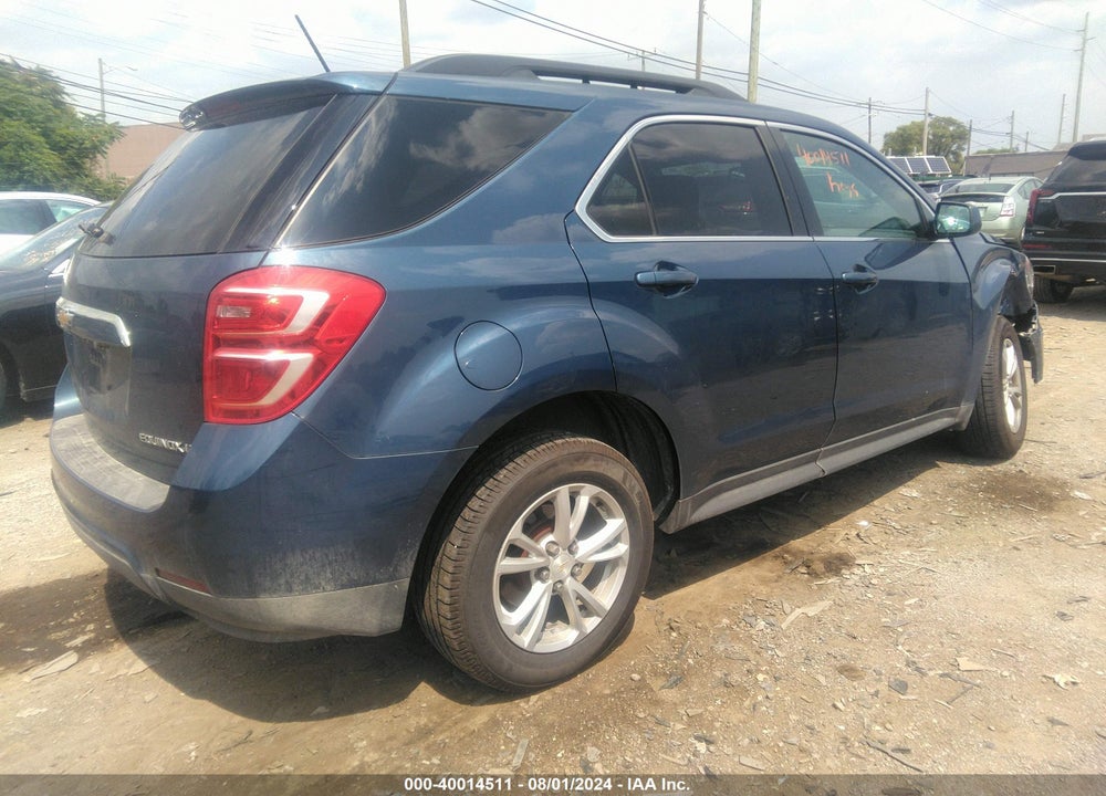 2016 CHEVROLET EQUINOX LT VIN: 2GNALCEK0G6330205