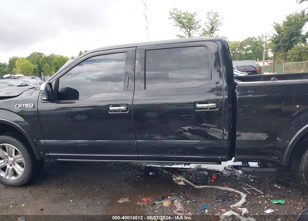 2015 FORD F-150 LARIAT VIN: 1FTFW1EF8FFC17927