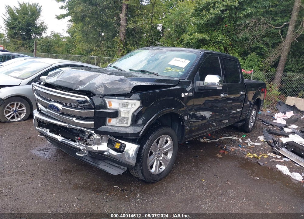 2015 FORD F-150 LARIAT VIN: 1FTFW1EF8FFC17927