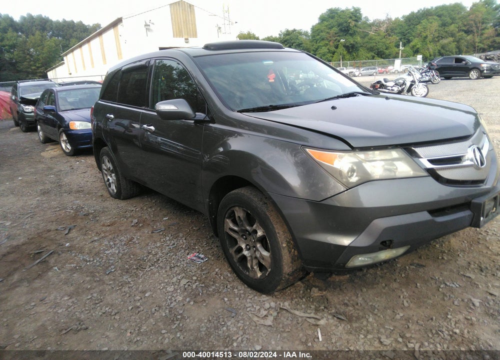 2007 ACURA MDX VIN: 2HNYD28247H504107