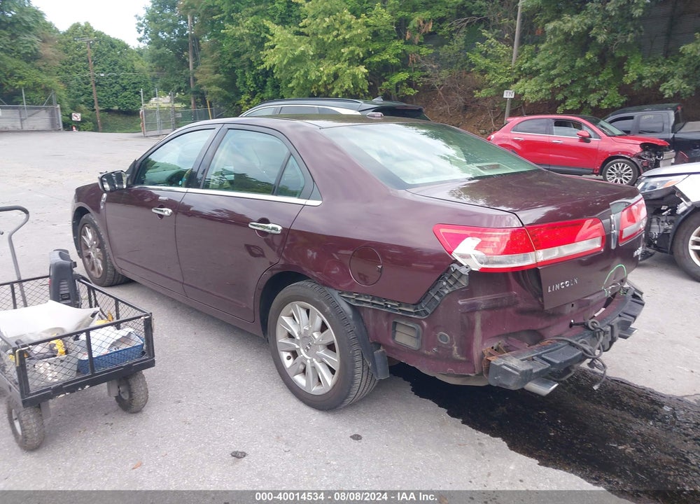 2011 LINCOLN MKZ VIN: 3LNHL2GC3BR773405
