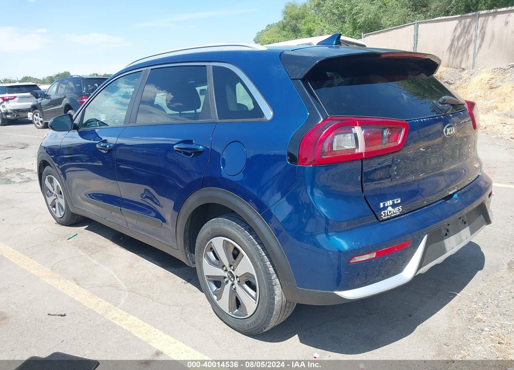 2019 KIA NIRO LX VIN: KNDCB3LC1K5250206
