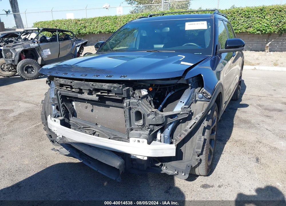 2020 FORD EXPLORER ST VIN: 1FM5K8GC9LGA44844