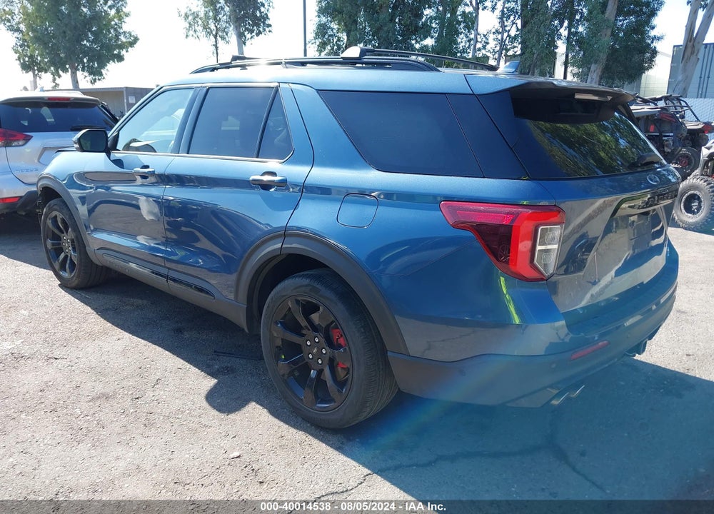 2020 FORD EXPLORER ST VIN: 1FM5K8GC9LGA44844