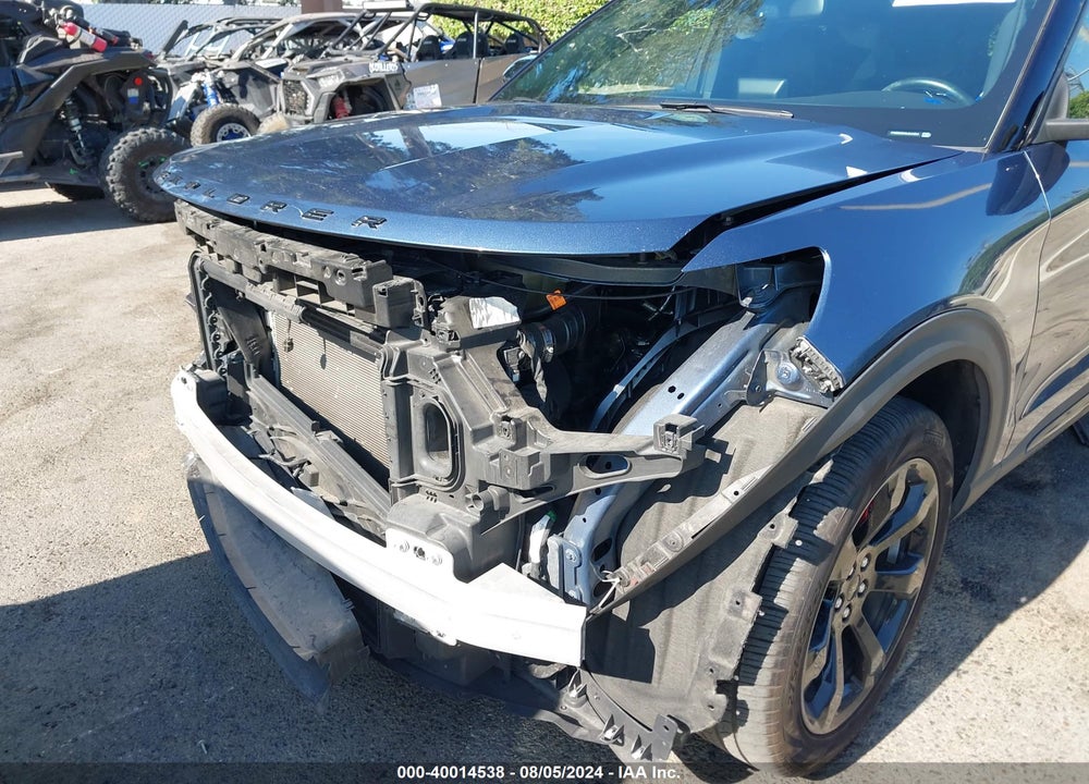 2020 FORD EXPLORER ST VIN: 1FM5K8GC9LGA44844